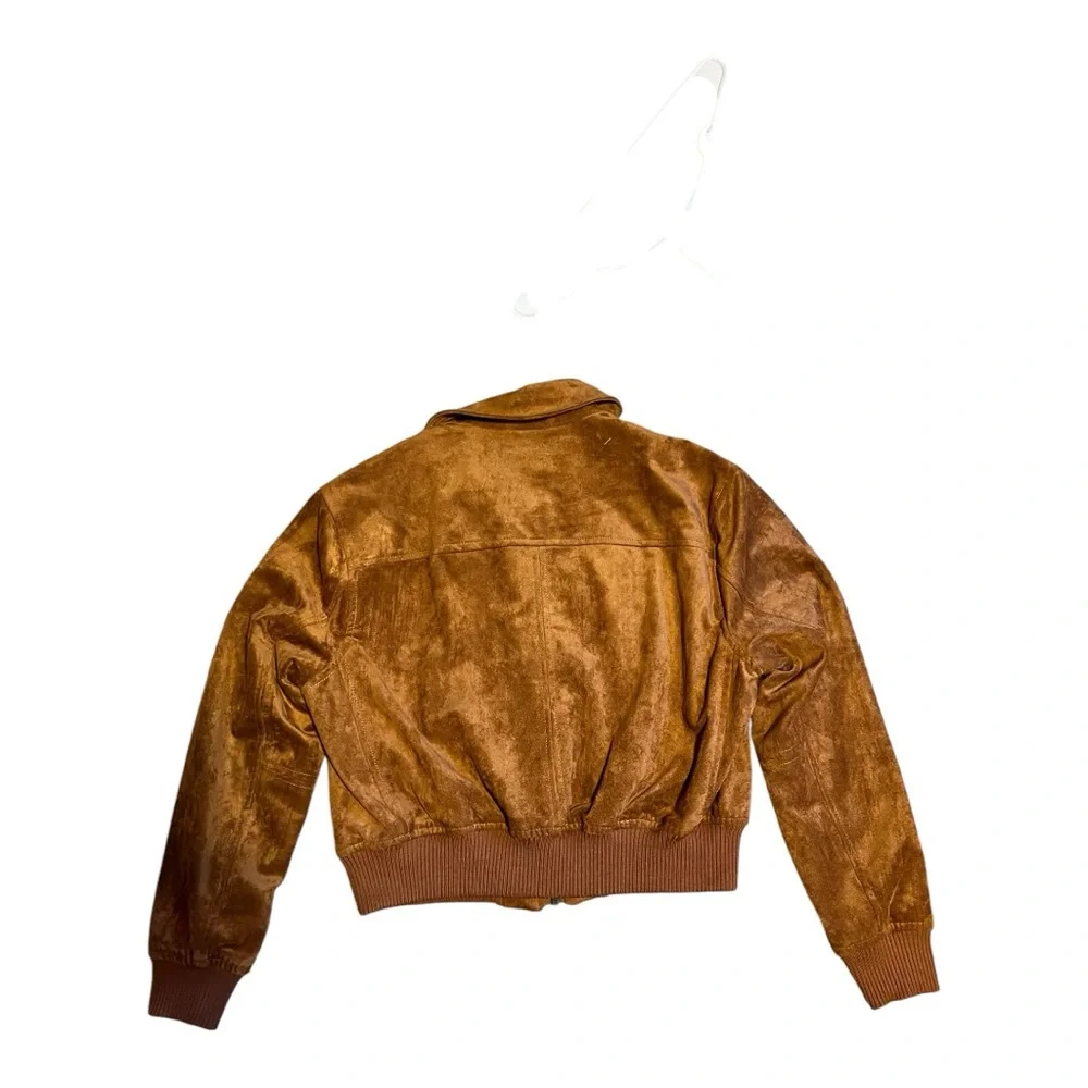 BLANKNYC Aviator Jacket
Poker Face Charlie Cale Suede Bomber Jacket 🔥 - Picture 6 of 8
